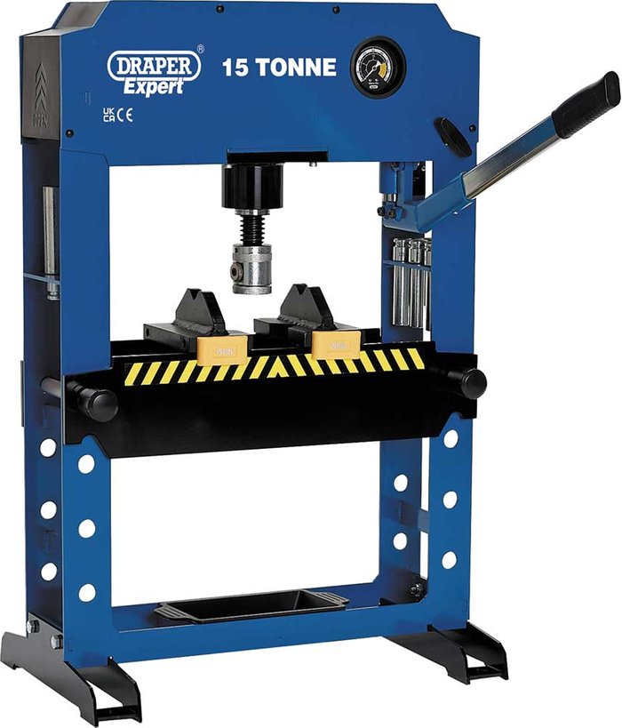 Tooled Up | Draper Draper Expert Hydraulic Bench Press 15 Tonne Draper Draper Expert Hydraulic Bench Press 15 Tonne