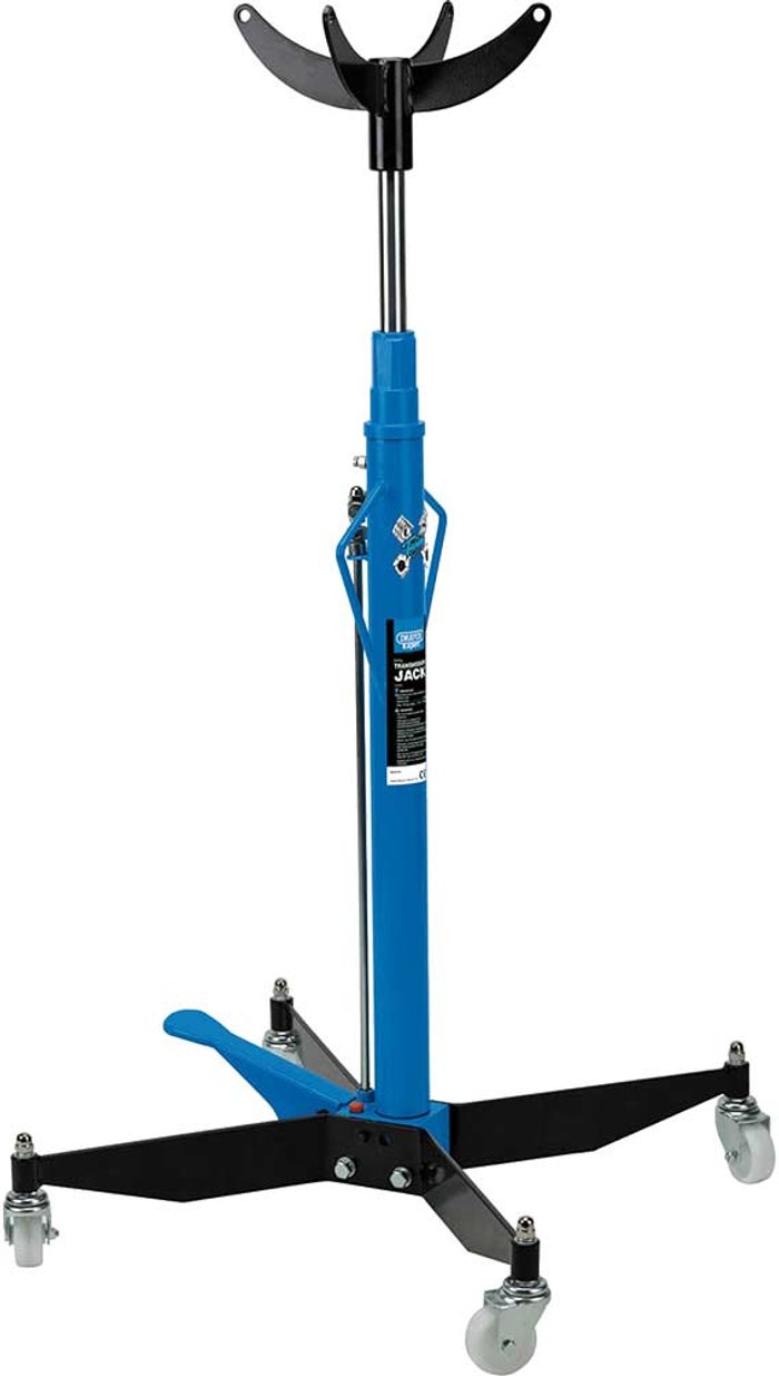 Tooled Up | Draper Draper TJ600 Vertical Transmission Jack 600Kg Draper Draper TJ600 Vertical Transmission Jack 600Kg