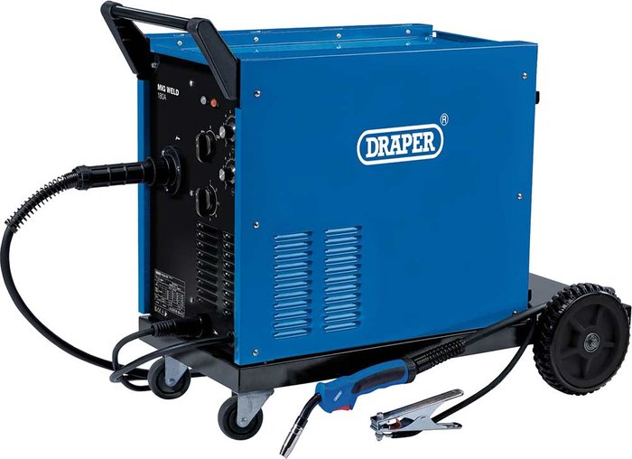 Tooled Up | Draper Draper 230V Expert 180 Mig Welder - Blue Draper Draper 230V Expert 180 Mig Welder - Blue