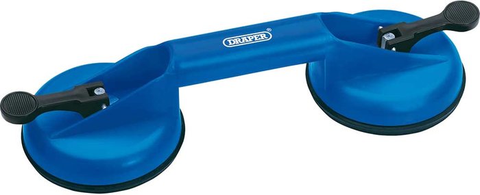 Tooled Up | Draper Draper Twin Suction Cup Lifter Draper Draper Twin Suction Cup Lifter