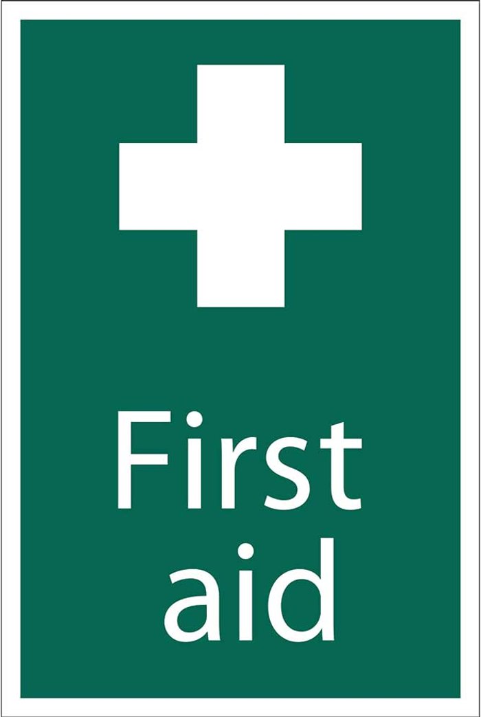 Tooled Up | Draper Draper First Aid Sign 200mm 300mm Standard Draper Draper First Aid Sign 200mm 300mm Standard