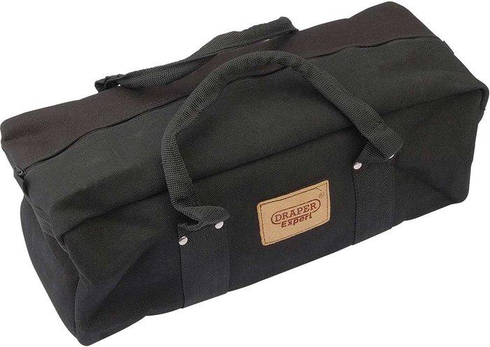 Tooled Up | Draper Draper Expert Canvas Tool Bag 460mm Draper Draper Expert Canvas Tool Bag 460mm