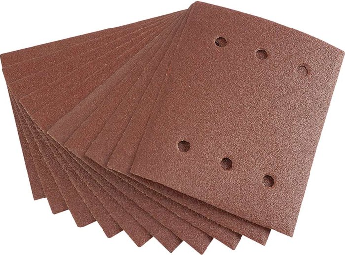 Tooled Up | Draper Draper Punched 1/4 Sanding Sheets 115mm x 145mm 80g Pack of 10 Draper Draper Punched 1/4 Sanding Sheets 115mm x 145mm 80g Pack of 10