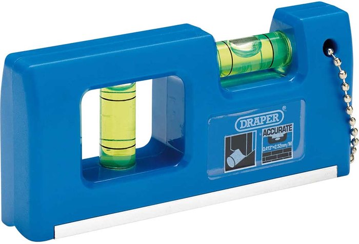 Tooled Up | Draper Draper Mini Spirit Level 4 Draper Draper Mini Spirit Level 4