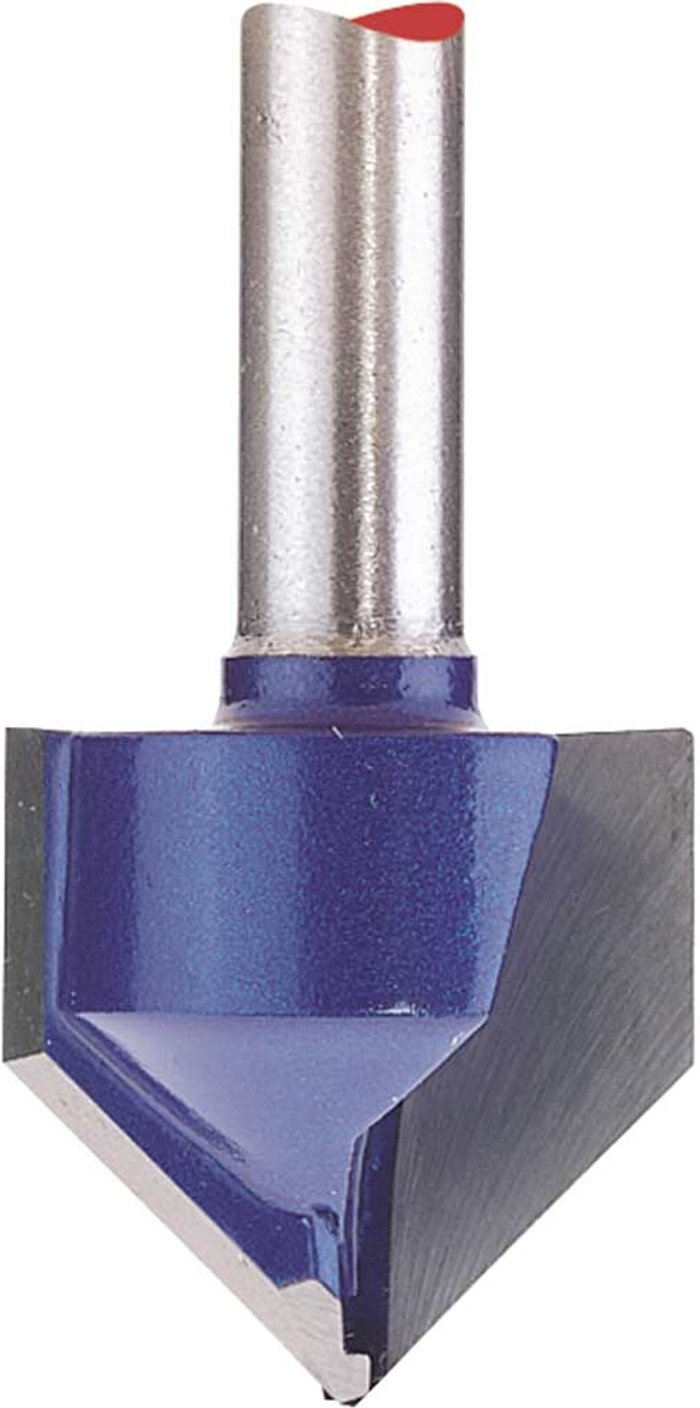 Tooled Up | Draper Draper V Groove Router Cutter 19mm 19mm 1/4 Draper Draper V Groove Router Cutter 19mm 19mm 1/4