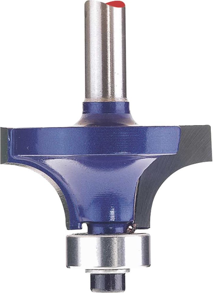 Tooled Up | Draper Draper Bearing Guided Rounding Over Router Cutter 32mm 9mm 1/4 Draper Draper Bearing Guided Rounding Over Router Cutter 32mm 9mm 1/4
