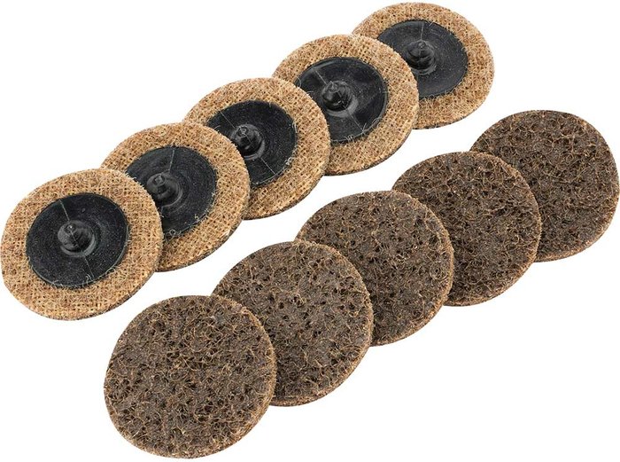 Tooled Up | Draper Draper Polycarbide Abrasive Pad Disc 50mm 50mm Coarse Pack of 10 Draper Draper Polycarbide Abrasive Pad Disc 50mm 50mm Coarse Pack of 10