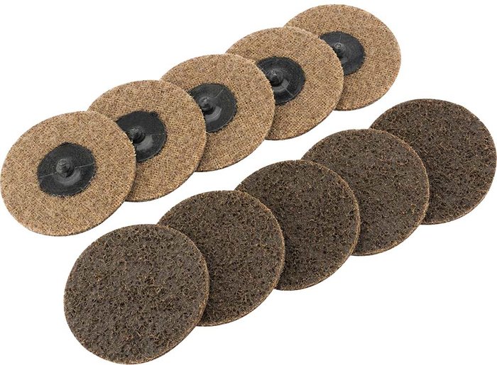 Tooled Up | Draper Draper Polycarbide Abrasive Pad Disc 75mm 75mm Coarse Pack of 10 Draper Draper Polycarbide Abrasive Pad Disc 75mm 75mm Coarse Pack of 10