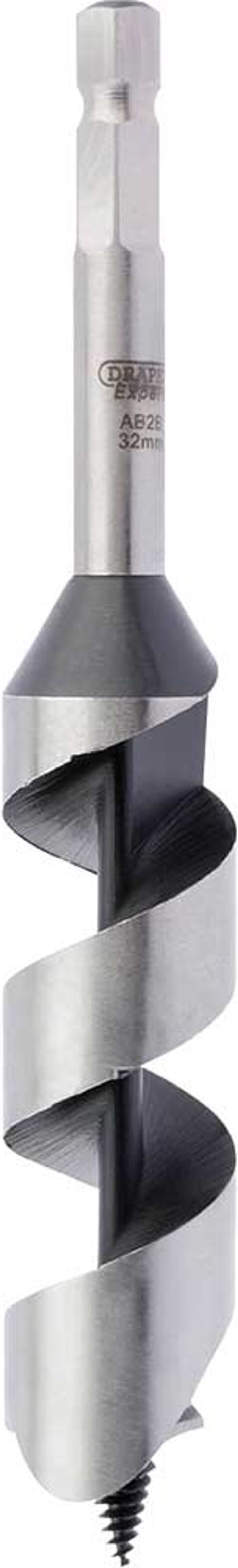 Tooled Up | Draper Draper Expert Wood Auger Drill bit 32mm 210mm Draper Draper Expert Wood Auger Drill bit 32mm 210mm