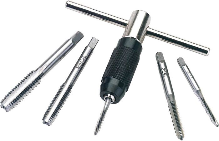 Tooled Up | Draper Draper 6 Piece Tap and Wrench Set Metric Draper Draper 6 Piece Tap and Wrench Set Metric