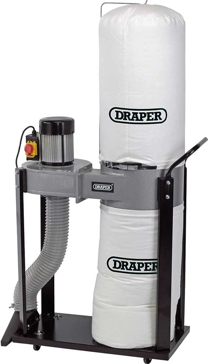 Tooled Up | Draper Draper DE750A Portable Wood Chip and Dust Extractor 240v Draper Draper DE750A Portable Wood Chip and Dust Extractor 240v