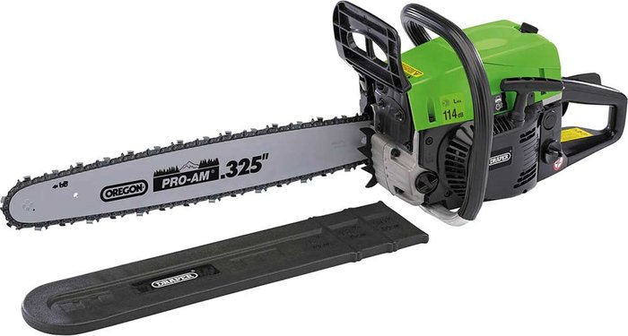 Tooled Up | Draper Draper 500mm Petrol Chainsaw (52cc) Draper Draper 500mm Petrol Chainsaw (52cc)