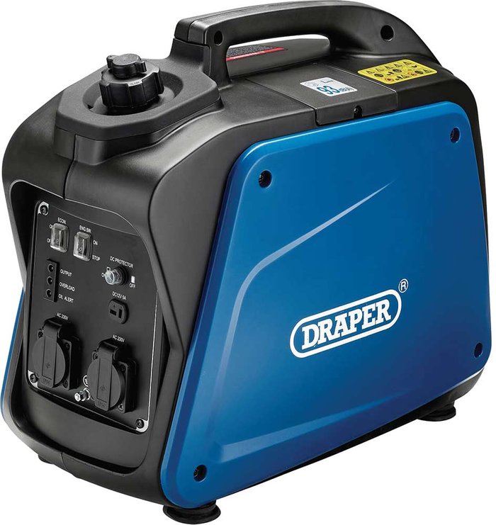 Tooled Up | Draper Draper Petrol Inverter Generator (2.0kVA/1.6kW) Draper Draper Petrol Inverter Generator (2.0kVA/1.6kW)