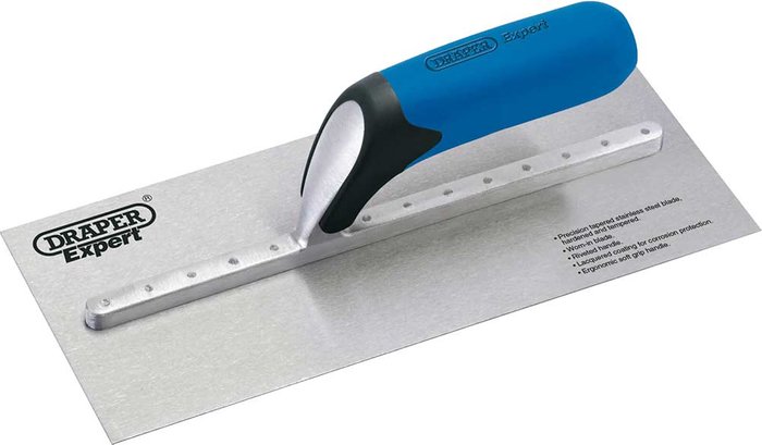 Tooled Up | Draper Draper Expert Soft Grip Stainless Steel Pre Worn Plastering Trowel 11 Draper Draper Expert Soft Grip Stainless Steel Pre Worn Plastering Trowel 11
