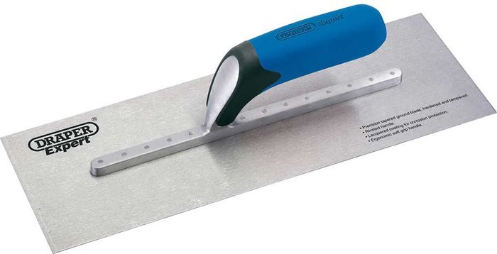 Tooled Up | Draper Draper Expert Soft Grip Carbon Steel Plastering Trowel 14 Draper Draper Expert Soft Grip Carbon Steel Plastering Trowel 14