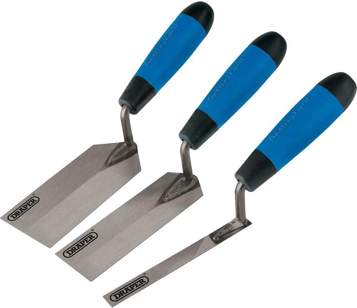 Tooled Up | Draper Draper 3 Piece Edging Trowel Set Draper Draper 3 Piece Edging Trowel Set