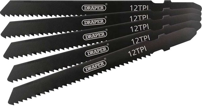 Tooled Up | Draper Draper Expert 5 Piece DT119B Jigsaw Blade Set Draper Draper Expert 5 Piece DT119B Jigsaw Blade Set