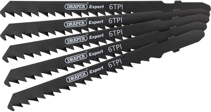 Tooled Up | Draper Draper Expert 5 Piece DT144DP Jigsaw Blade Set Draper Draper Expert 5 Piece DT144DP Jigsaw Blade Set