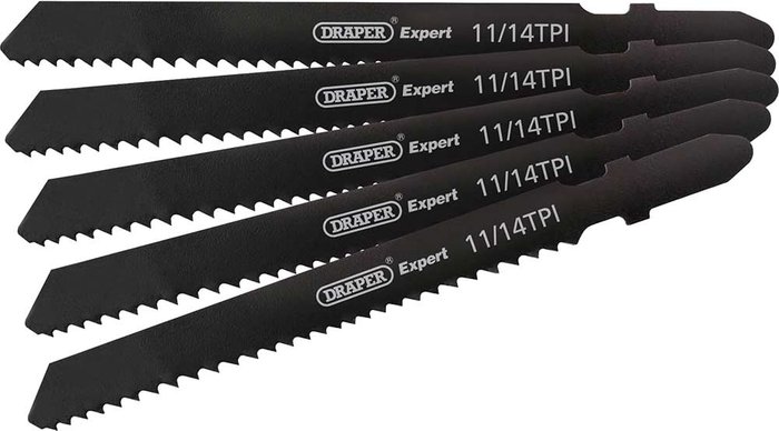 Tooled Up | Draper Draper Expert 5 Piece DT118B Jigsaw Blade Set Draper Draper Expert 5 Piece DT118B Jigsaw Blade Set