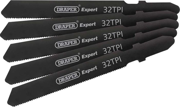 Tooled Up | Draper Draper Expert 5 Piece DT118G Jigsaw Blade Set Draper Draper Expert 5 Piece DT118G Jigsaw Blade Set