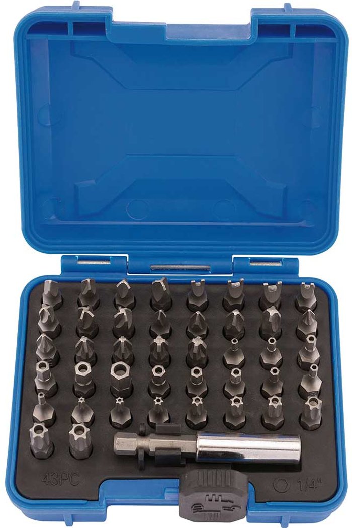 Tooled Up | Draper Draper - Security Screwdriver Bit Set (43 piece) (82397) Draper Draper - Security Screwdriver Bit Set (43 piece) (82397)