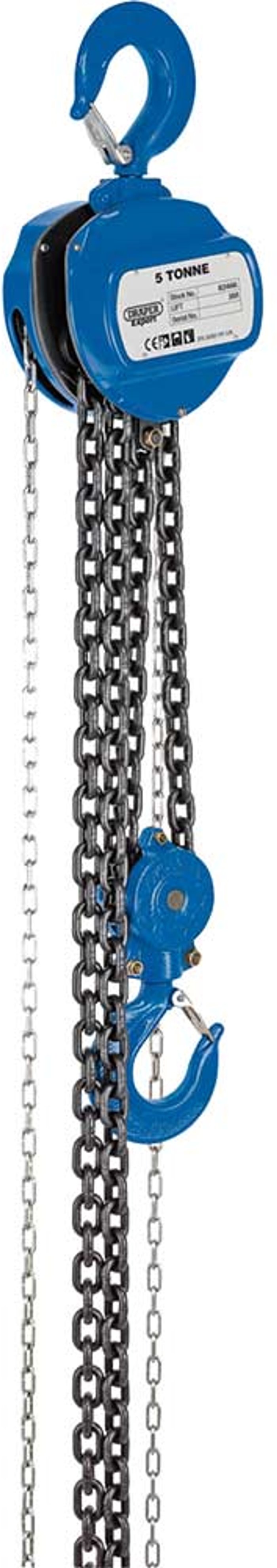 Tooled Up | Draper Draper Chain Hoist/Chain Block 5 Tonne Draper Draper Chain Hoist/Chain Block 5 Tonne