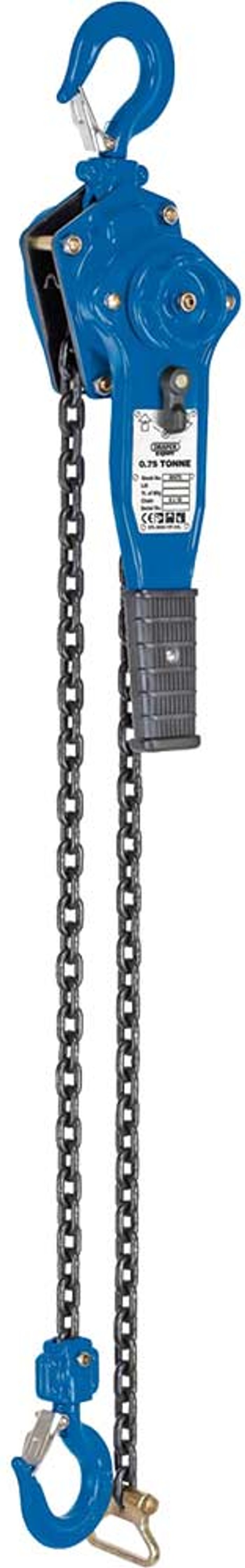 Tooled Up | Draper Draper Chain Lever Hoist 750kg Draper Draper Chain Lever Hoist 750kg