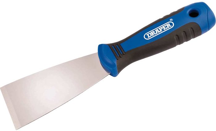 Tooled Up | Draper Draper Soft Grip Stripping Knife 50mm Draper Draper Soft Grip Stripping Knife 50mm