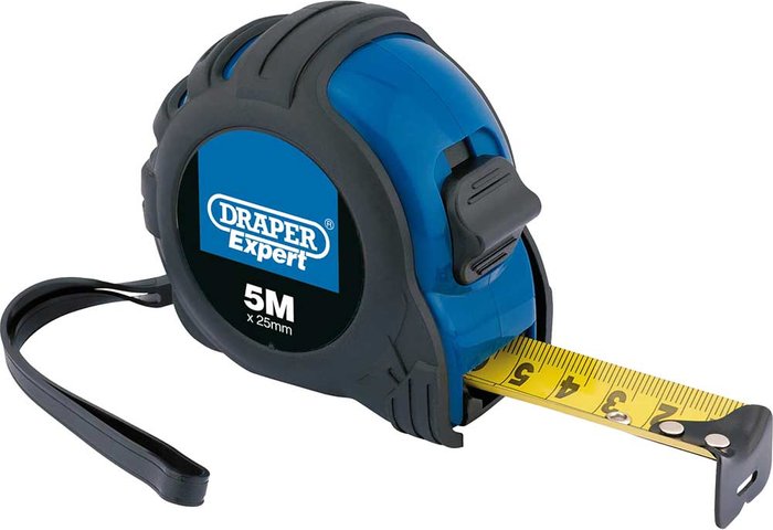 Tooled Up | Draper Draper Expert Professional Measuring Tape Imperial & Metric 16ft / 5m 25mm Draper Draper Expert Professional Measuring Tape Imperial & Metric 16ft / 5m 25mm