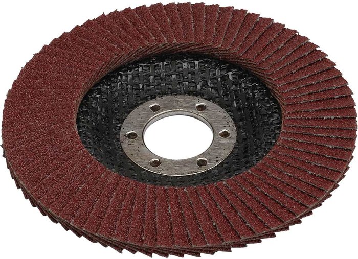 Tooled Up | Draper Draper Aluminium Oxide Flap Discs 115mm 80g Pack of 1 Draper Draper Aluminium Oxide Flap Discs 115mm 80g Pack of 1