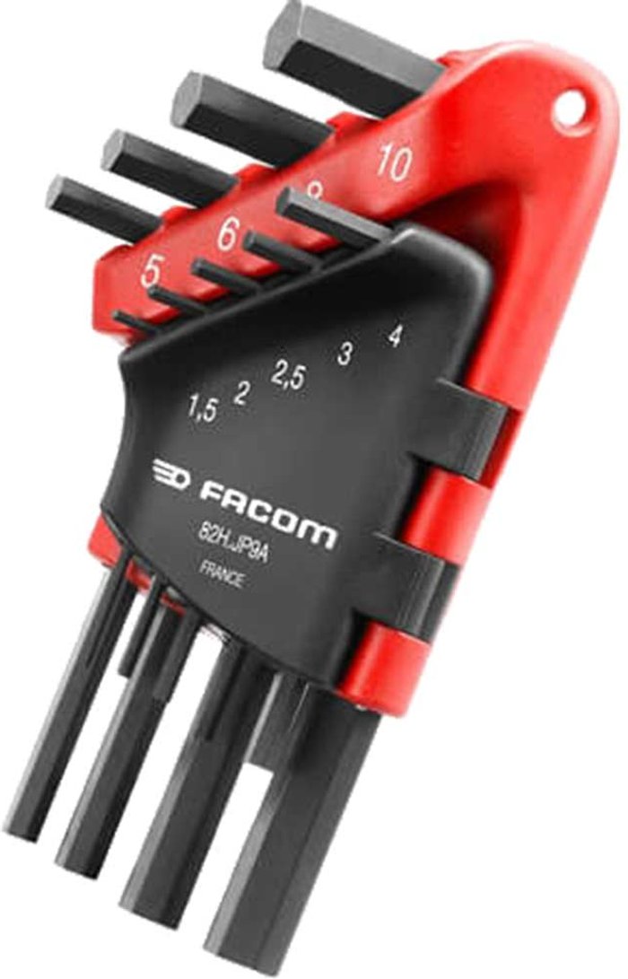 Tooled Up | Facom Facom 9 Piece Hexagon Allen Key Set Metric Facom Facom 9 Piece Hexagon Allen Key Set Metric