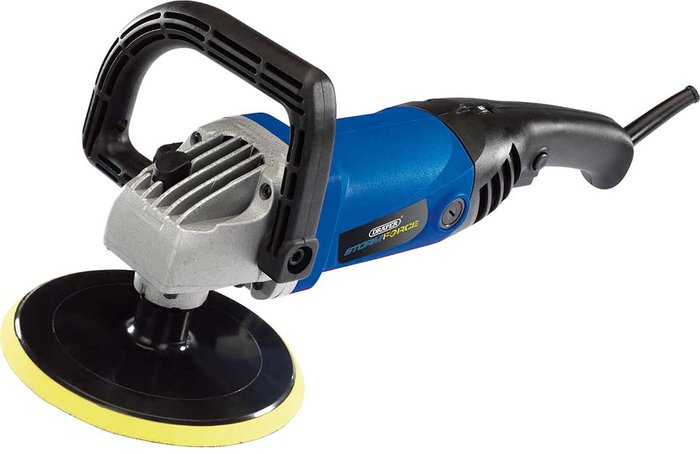 Tooled Up | Draper Draper PT1200SF Storm Force 180mm Angle Polisher 240v Draper Draper PT1200SF Storm Force 180mm Angle Polisher 240v