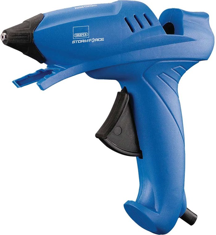 Tooled Up | Draper Draper 100W Storm Force Glue Gun with Six Glue Sticks Draper Draper 100W Storm Force Glue Gun with Six Glue Sticks