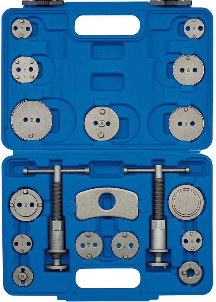 Tooled Up | Draper Draper 18 Piece Brake Caliper Wind Back Kit Draper Draper 18 Piece Brake Caliper Wind Back Kit