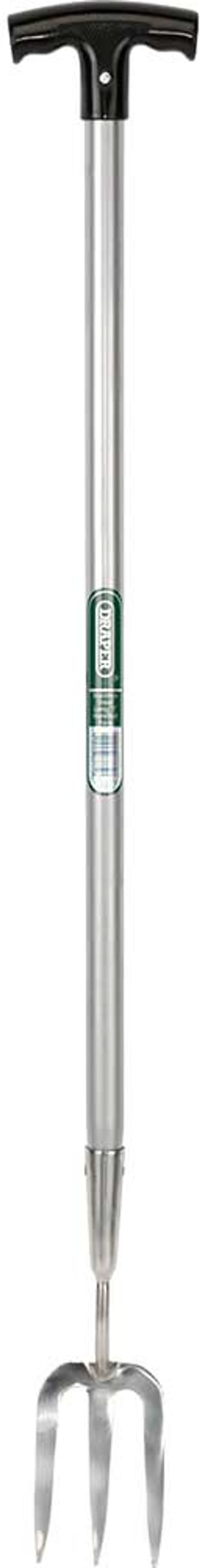 Tooled Up | Draper Draper Stainless Steel Long T-Handled Hand Fork Draper Draper Stainless Steel Long T-Handled Hand Fork