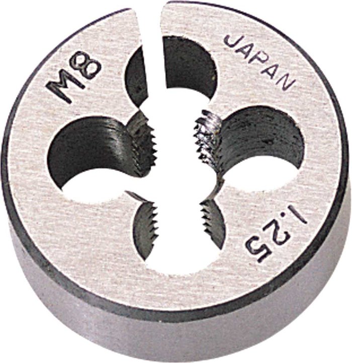 Tooled Up | Draper Draper Coarse Circular Die Metric M8 1 Draper Draper Coarse Circular Die Metric M8 1
