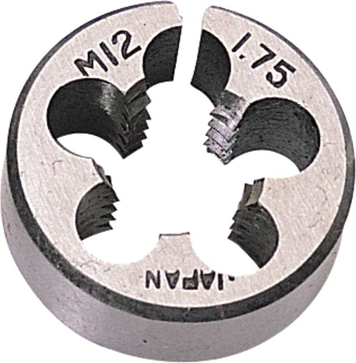 Tooled Up | Draper Draper Coarse Circular Die Metric M12 1 Draper Draper Coarse Circular Die Metric M12 1