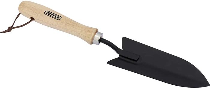 Tooled Up | Draper Draper Carbon Steel Transplanting Trowel Hardwood Handle Draper Draper Carbon Steel Transplanting Trowel Hardwood Handle