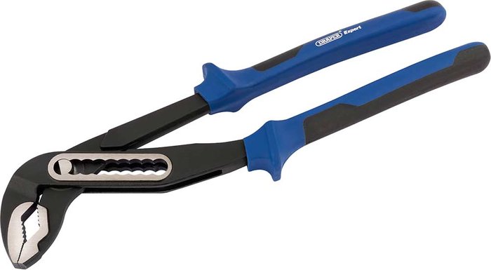 Tooled Up | Draper Draper Expert Heavy Duty Soft Grip Waterpump Pliers 300mm Draper Draper Expert Heavy Duty Soft Grip Waterpump Pliers 300mm