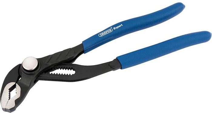 Tooled Up | Draper Draper Expert Heavy Duty Waterpump Pliers 200mm Draper Draper Expert Heavy Duty Waterpump Pliers 200mm