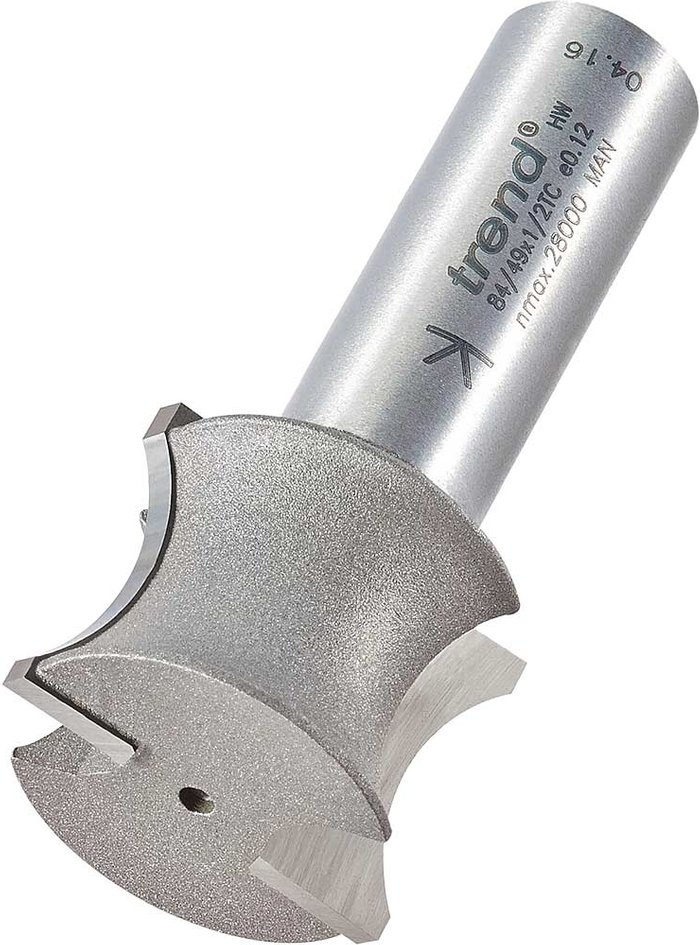 Tooled Up | Trend Trend Sunk Bead Router Cutter 25mm 20mm 1/2 Trend Trend Sunk Bead Router Cutter 25mm 20mm 1/2