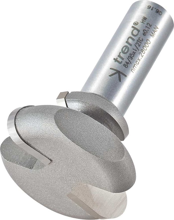 Tooled Up | Trend Trend Drawer Pull Router Cutter 38mm 17mm 1/2 Trend Trend Drawer Pull Router Cutter 38mm 17mm 1/2