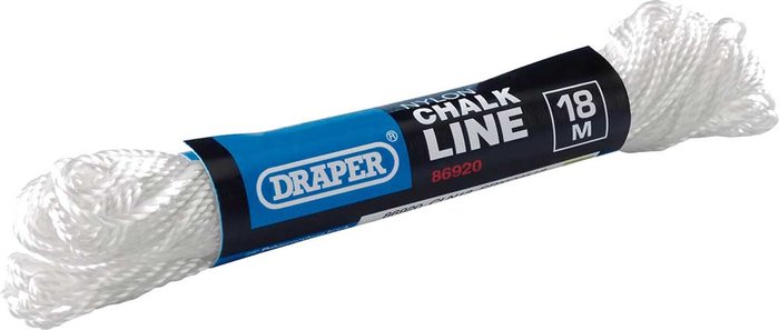 Tooled Up | Draper Draper Nylon Builders Chalk Line 18m Draper Draper Nylon Builders Chalk Line 18m