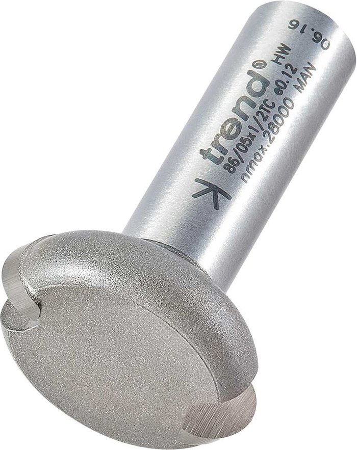 Tooled Up | Trend Trend Radius Sunk Bead Router Cutter 30mm 10mm 1/2 Trend Trend Radius Sunk Bead Router Cutter 30mm 10mm 1/2
