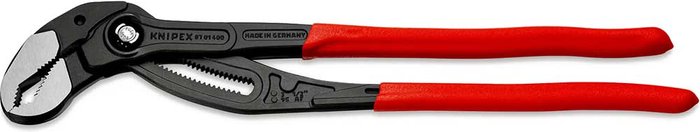 Tooled Up | Knipex Knipex 87 01 Cobra XL Pipe Wrench Water Pump Pliers 400mm Knipex Knipex 87 01 Cobra XL Pipe Wrench Water Pump Pliers 400mm