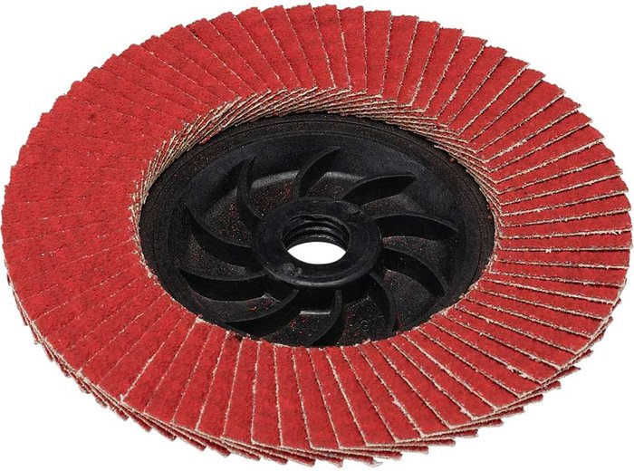 Tooled Up | Draper Draper Expert M14 Threaded Ceramic Flap Disc 115mm 60g Pack of 1 Draper Draper Expert M14 Threaded Ceramic Flap Disc 115mm 60g Pack of 1