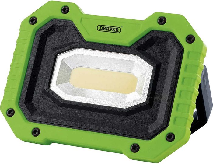 Tooled Up | Draper Draper Rechargeable Work Light Power Bank and Wireless Speaker Green Draper Draper Rechargeable Work Light Power Bank and Wireless Speaker Green