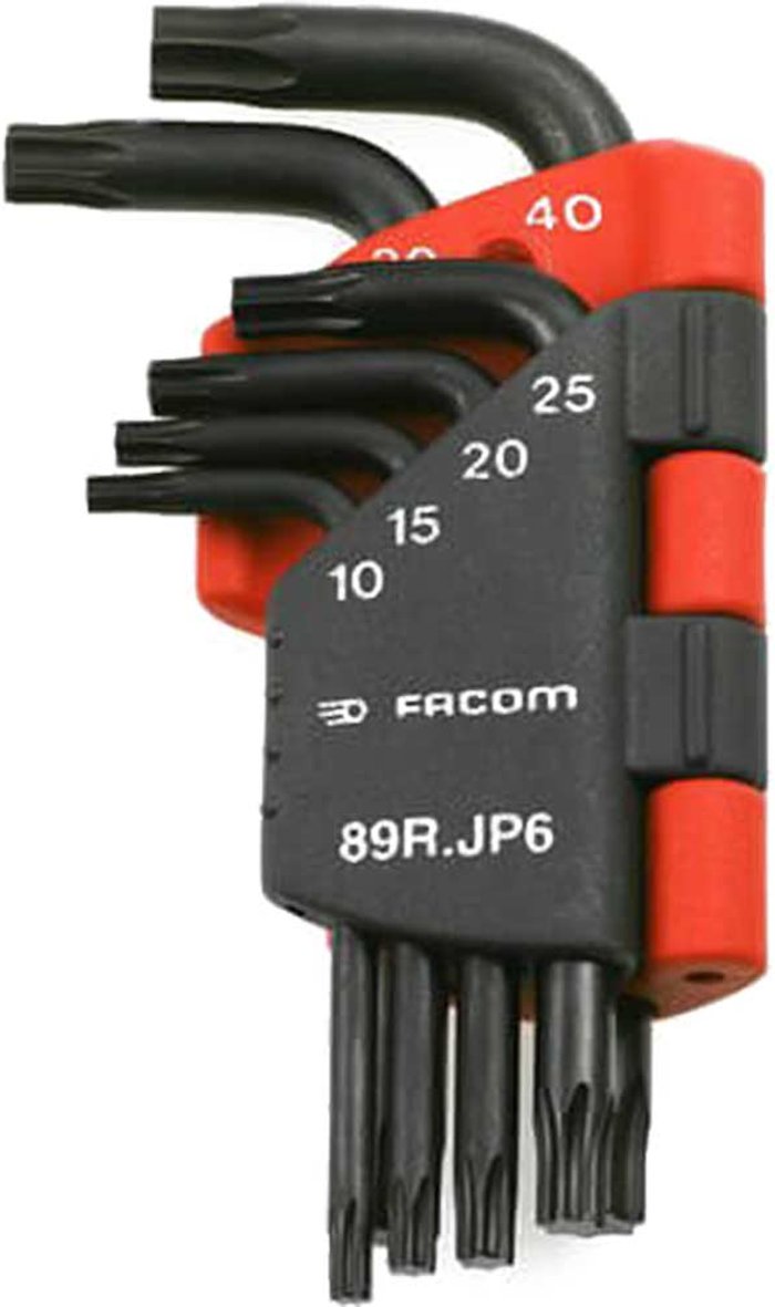 Tooled Up | Facom Facom 6 Piece Resistorx Key Set Facom Facom 6 Piece Resistorx Key Set