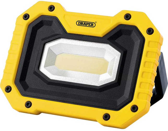 Tooled Up | Draper Draper Rechargeable Work Light Power Bank and Wireless Speaker Yellow Draper Draper Rechargeable Work Light Power Bank and Wireless Speaker Yellow