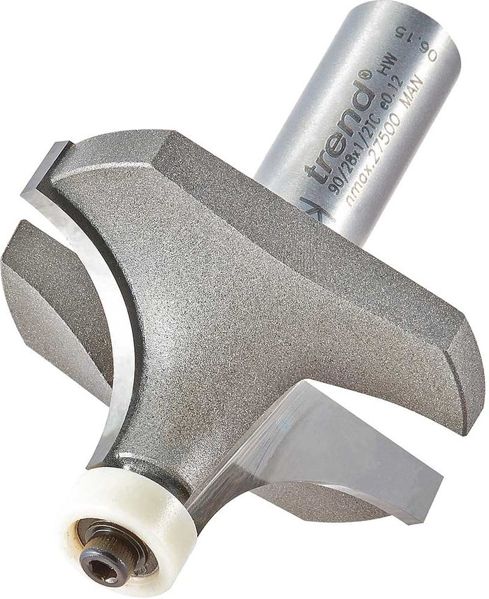 Tooled Up | Trend Trend Bull Nose Round Over Combination Router Cutter 50mm 25mm 1/2 Trend Trend Bull Nose Round Over Combination Router Cutter 50mm 25mm 1/2
